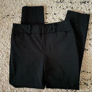 AND A New Day Black Stretch Trouser Pants Size 2